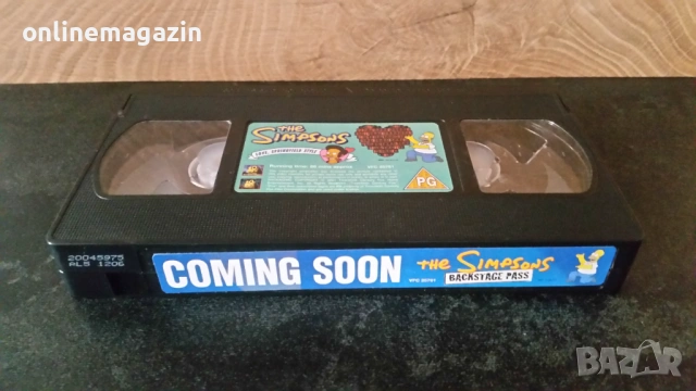 Видеокасети " Семейство Симпсън " VHS, снимка 6 - Други жанрове - 54157309
