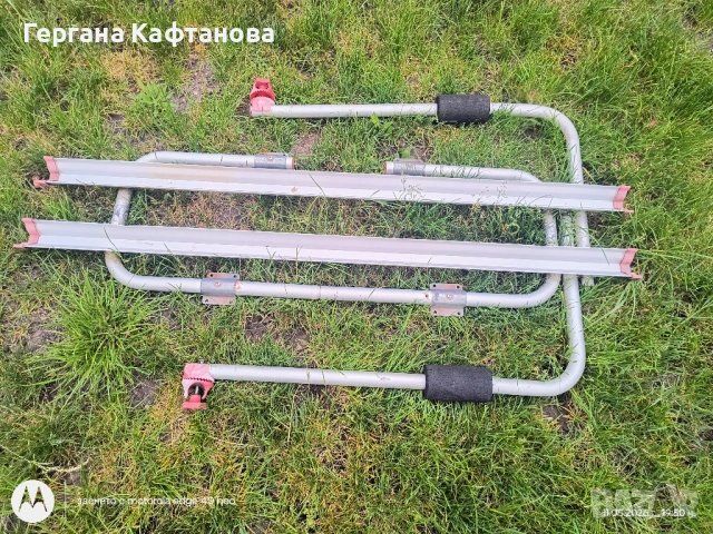 БАГАЖНИК ЗА 2 ВЕЛОСИПЕДА ЗА ТЕГЛИЧ НА КАРАВАНА