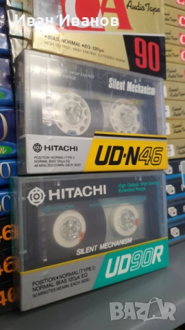 HITACHI CA ; HITACHI HE-N Japan аудиокасети, снимка 2 - Аудио касети - 35394543