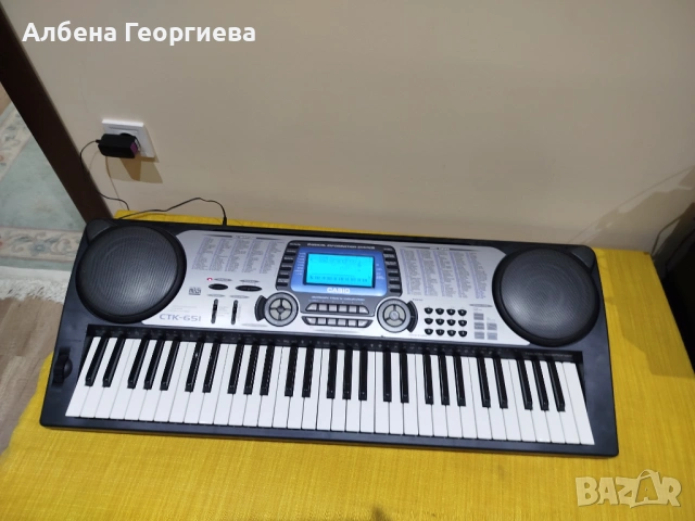 Синтезатор  CASIO CTK 651, снимка 12 - Синтезатори - 54638275
