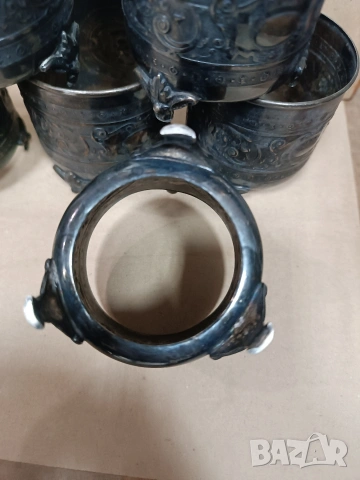 Посребрени подстакани WMF , снимка 5 - Антикварни и старинни предмети - 53996198