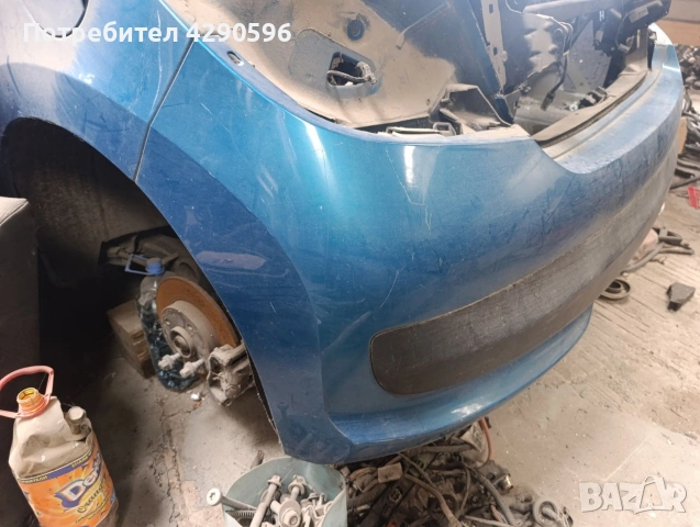 Задна броня за Peugeot 207 cc кабрио / Пежо 207 , снимка 2 - Части - 54432140