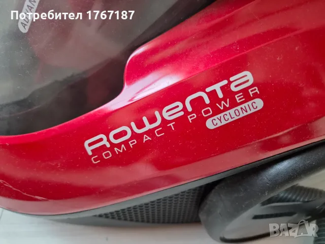 Прахосмукачка без торба Rowenta Compact Power Cyclonic, снимка 2 - Прахосмукачки - 55451643
