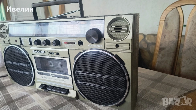 продавам ретро касетофон SHARP GF-5757, снимка 9 - Радиокасетофони, транзистори - 54233423