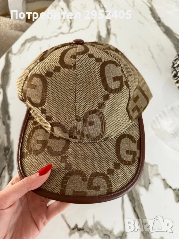 Gucci шапка с козирка , снимка 5 - Шапки - 54395427
