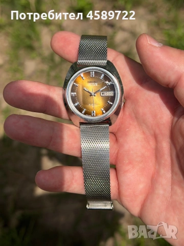 Обслужен SEIKO Actus 1976, снимка 3 - Мъжки - 55153093