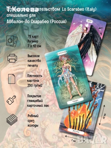 Духовно таро, снимка 9 - Езотерика - 54691571