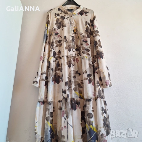 СТРАХОТНА РОКЛЯ ZIZI 3XL-4XL, снимка 4 - Рокли - 54393235