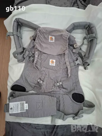 Ергономична раница за бебе Ergobaby Adapt Pearl Grey от 3,2 до 20 кг, снимка 3 - Кенгура и ранички - 55512562