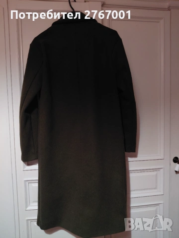 Тъмнозелено палто koton, снимка 3 - Палта, манта - 54055439