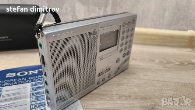 Sony ICF-SW7600GR World Band Receiver Radio FM Stereo/SW/MW/LW Tested Works , снимка 12 - Радиокасетофони, транзистори - 55092246