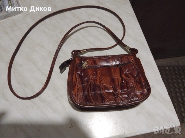 Чанта маркова на Design естествена кожа 170х135мм отлична