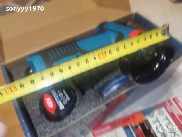 МАЛКО ФЛЕКСЧЕ-ДЖОБНО С 2 БАТЕРИИ 2607271017, снимка 4 - Ъглошлайфи - 55419742