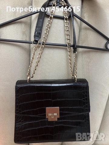 Кожена чанта Zara