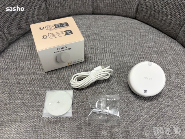 Сензор за присъствие Aqara FP2 + Бутон Aqara Wireless Mini Switch, снимка 4 - Друга електроника - 54023524