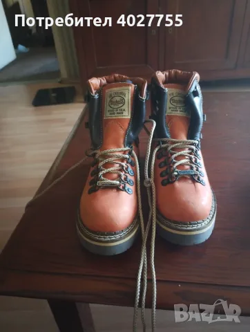 Кубинки естествена кожа, чисто нови . Dockers, снимка 3 - Дамски боти - 55626603