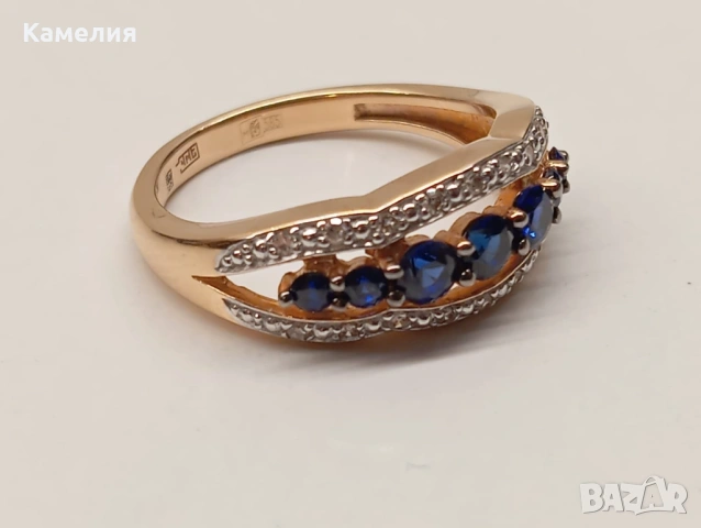 Руско злато , снимка 2 - Пръстени - 54144608