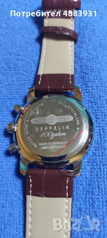 Zeppelin 100 Jahre Chronograph реплика, снимка 3 - Мъжки - 55254596