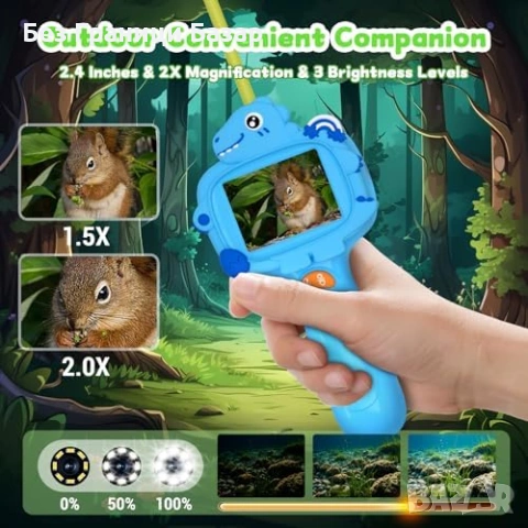 Нов Детски бороскоп 1080P с фото видео водоустойчива сонда LED светлини и IPS екран, снимка 4 - Други - 54130998