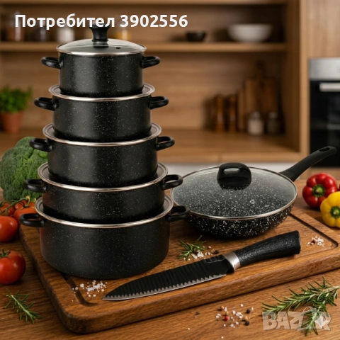 Пълен комплект за готвене , снимка 3 - Други стоки за дома - 54646792