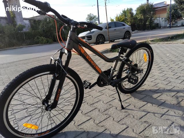 X Велосипед 24" ZANTE сив, снимка 6 - Велосипеди - 54398351