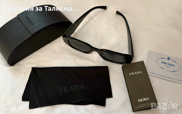 Слънчеви очила Prada Milano - пълен комплект, снимка 6 - Слънчеви и диоптрични очила - 54173730
