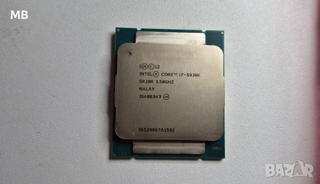 6-core Intel i7-5930k 3.5GHz процесор