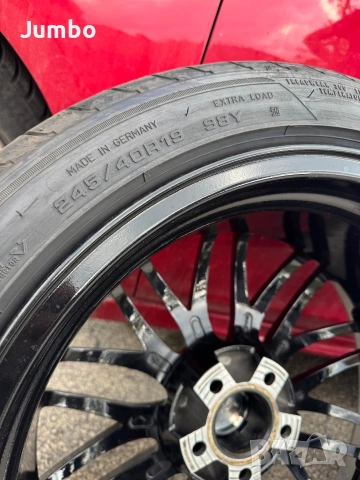 Джанти спорт пакет с гуми 19", снимка 6 - Гуми и джанти - 54479234