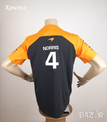 McLaren Formula 1 Team Lando Norris - Оригинална мъжка тениска р-р L, снимка 7 - Тениски - 54167305