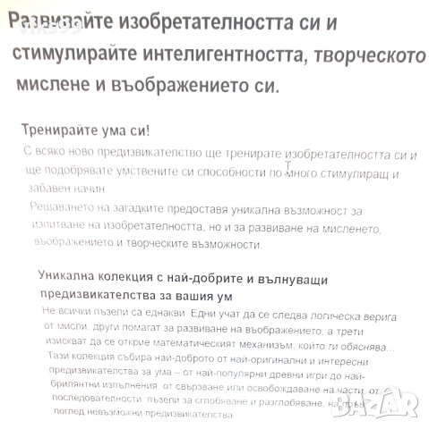 ИГРИ ЗА БУДНИ УМОВЕ - БРОЙ 14: Списание + ДАМА, снимка 4 - Колекции - 54451837