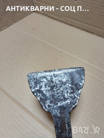 Соц Стар Ръчно Кован Каменоделски Клин 0.700кг. НОМЕР 305., снимка 3 - Антикварни и старинни предмети - 54010614