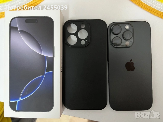 КАТО НОВ Iphone 16 Pro 256GB 