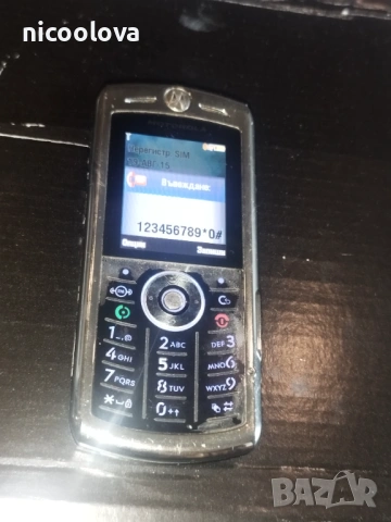 ! РАБОТЕЩ ! Рядък Motorola SLVR L9 