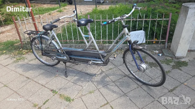 тандем колело за двама gazelle , снимка 7 - Велосипеди - 54455541
