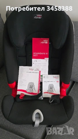 Столче за кола Britax Römer ADVANSAFIX III Cosmos Black, снимка 2 - Столчета за кола и колело - 54175087