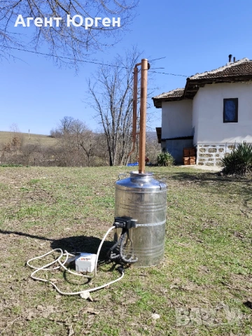 Казан за ракия на ток  с медна ректификационна колона , снимка 5 - Други машини и части - 54125945