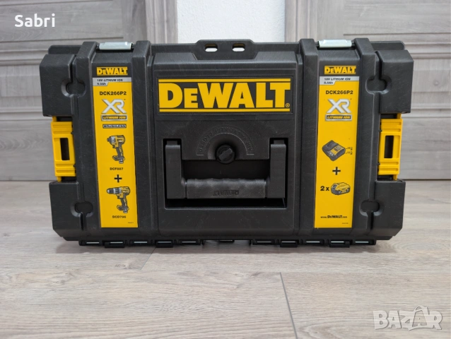 DeWALT DCK266P2, 18 V, с 2 батерии, зарядно и куфар