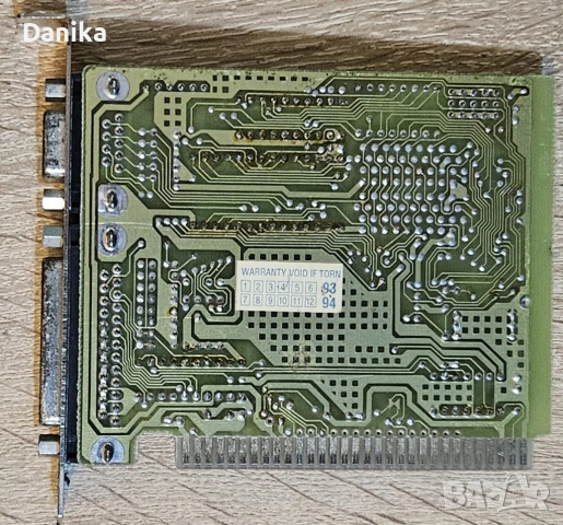 Работеща ISA монохромна видеокарта MDA / Hercules за Правец 16 / IBM PC XTcal Bus VLB 486, снимка 3 - Видеокарти - 51947061