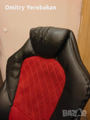 Компютърен стол – работещ, снимка 2 - Столове - 54033371