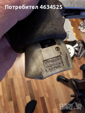 Ретро Шосейна Дясна Команда Shimano Ultegra 6500, 9 скорости , снимка 5 - Части за велосипеди - 54587892