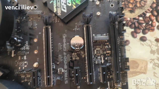 дънна платка asus rog strix b450f gaming +ryzen 7 2700x + охладител, снимка 3 - Дънни платки - 54679185