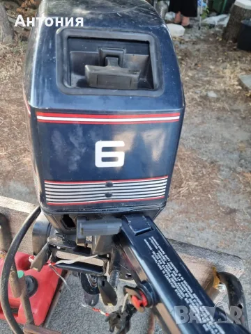 Извънбордов двигател EVINRUDE 2Т, 6 КС с 12 литров резервоар, снимка 9 - Воден транспорт - 55618023