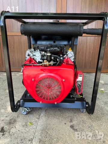 Бензинов монофазен  генератор/ агрегат  - HONDA 10 Kw., снимка 2 - Други машини и части - 54667078