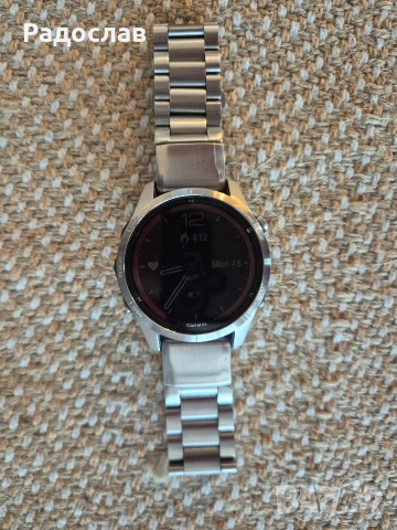 Garmin Fenix 7S Pro Solar Silver, снимка 5 - Спортна екипировка - 54595545