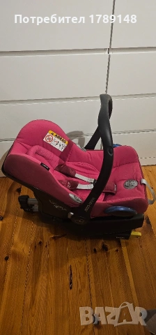 Кошче Maxi Cosi CabrioFix и база EasyFix, снимка 3 - Столчета за кола и колело - 55193110