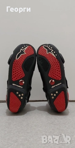 Дамски мото боти Alpinestars S-MX 1.1 Black/Red N°39 , снимка 8 - Аксесоари и консумативи - 55060743