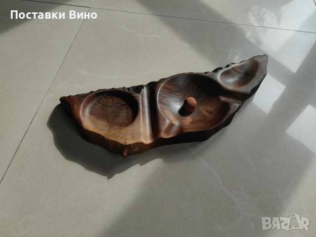 Арт пепелник за лула, пури с място за чаша, снимка 3 - Декорация за дома - 54207691