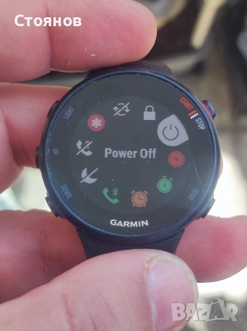 GPS смарт часовник за бягане Garmin Forerunner 45s, снимка 9 - Смарт часовници - 54439197