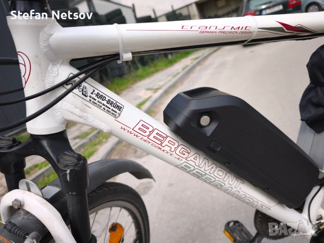 Електрически велосипед Bergamont L 28", с нов кит 1000W, 13ah 48v, снимка 4 - Велосипеди - 50326618