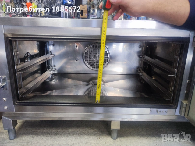 Конвектомат фурна Leventi Bakermat 220V 2016г, заедно с основа и маса., снимка 13 - Обзавеждане за заведение - 52019949
